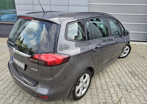 Opel Zafira cena 35900 przebieg: 193000, rok produkcji 2012 z Krosno małe 497